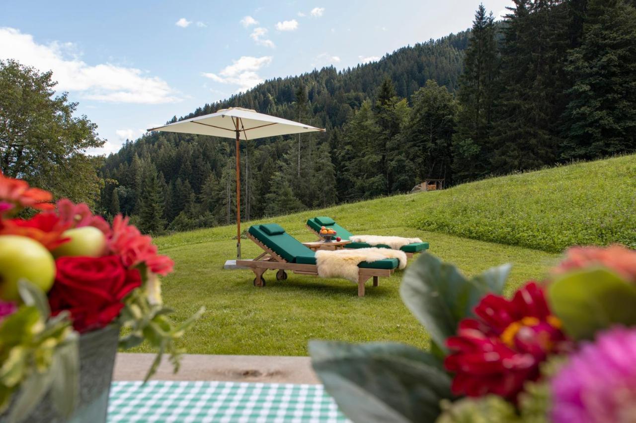 Chalet Berghaus Gauertal Шрунс Экстерьер фото